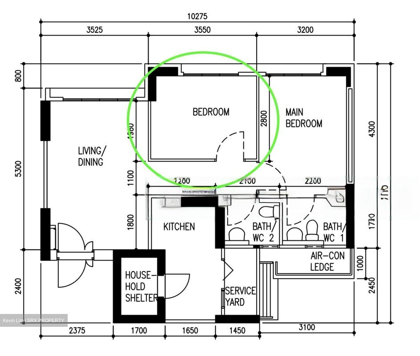 Blk 70B Telok Blangah Ridgeview (Bukit Merah), HDB 3 Rooms #445056281